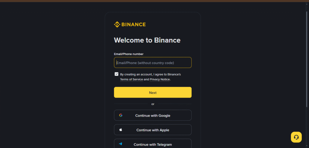 binance login pakcryptoinfo