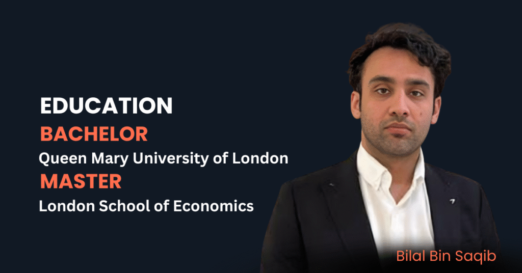 Bilal bin Saqib education