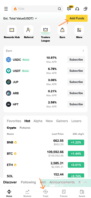 buy usdt on mobile